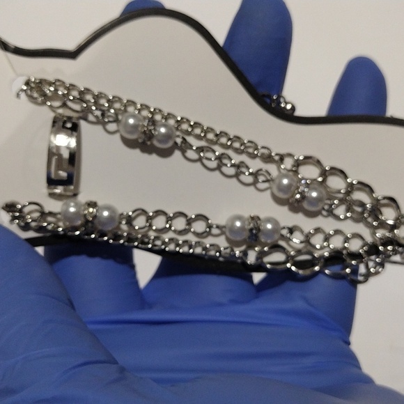 Silver-Tone Chain Anklet with Matching Toe Ring – Chic Layered Boho Jewelry Set - Picture 7 of 7